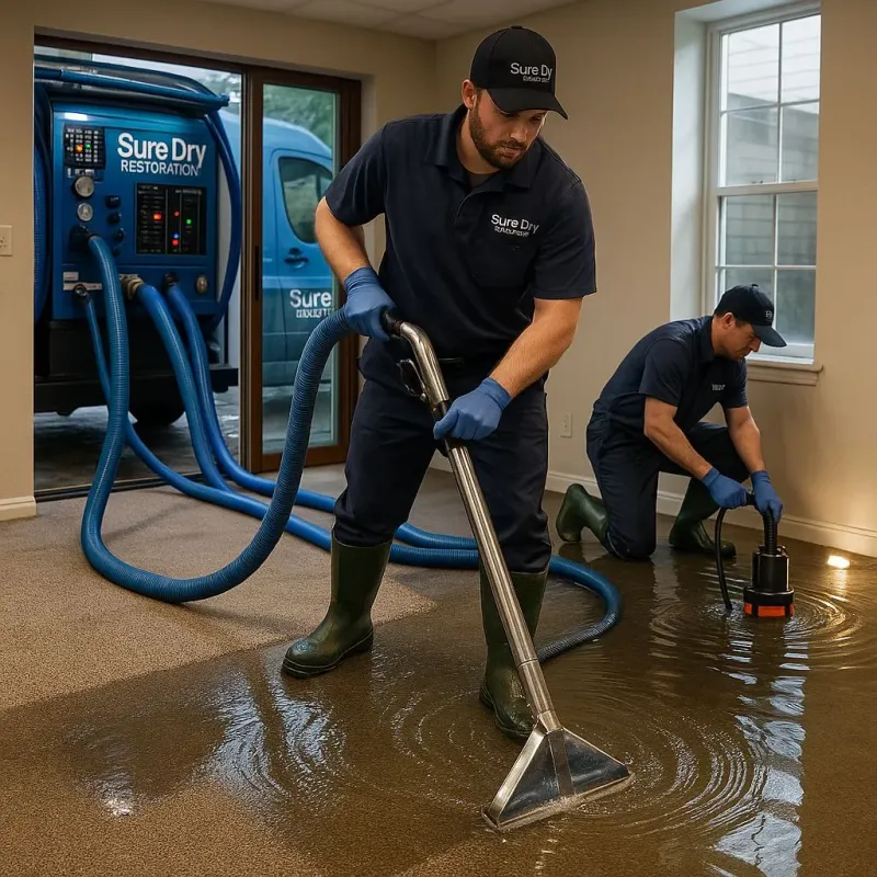 Water Extraction and Removal process in Stanton, ND